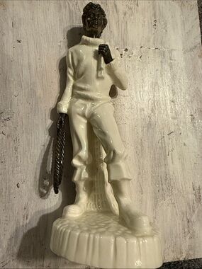 Minton Porcelin + Bronze “The Fisherman” 1978 decor